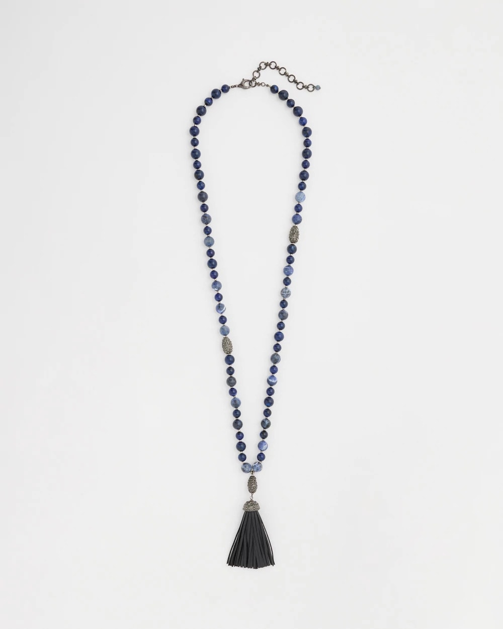 CHS_BLUE BEAD WITH TASSLE